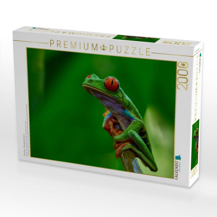 Produktbild: CALVENDO Puzzle Costa Rica - Rotaugenlaubfrosch | 2000 Teile Lege-Gr&ouml;&szlig;e 90x67cm Foto-Puzzle f&uuml;r gl&uuml;ckliche Stunden
