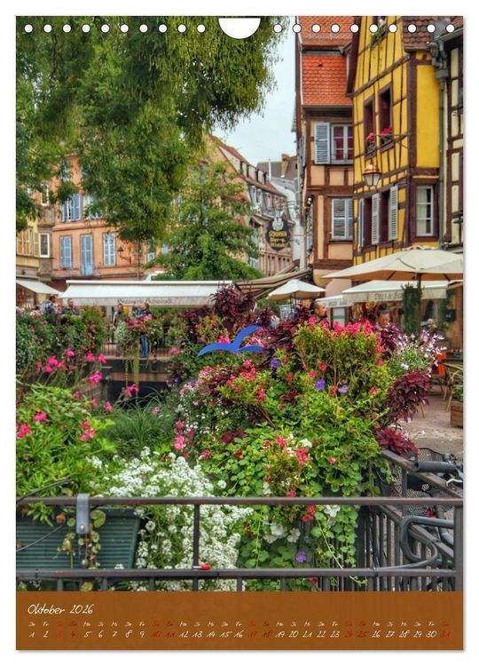 Produktbild: Reise durchs Elsass (Wandkalender 2026 DIN A4 hoch), CALVENDO Monatskalender