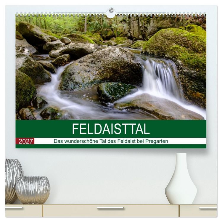 Produktbild: Feldaisttal bei Pregarten (hochwertiger Premium Wandkalender 2027 DIN A2 quer), Kunstdruck in Hochglanz