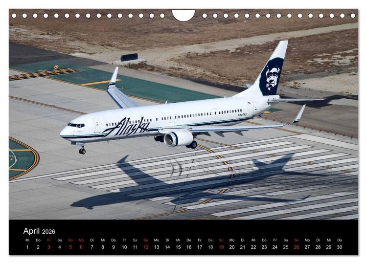 Produktbild: Faszination Fliegerei (Wandkalender 2026 DIN A4 quer), CALVENDO Monatskalender