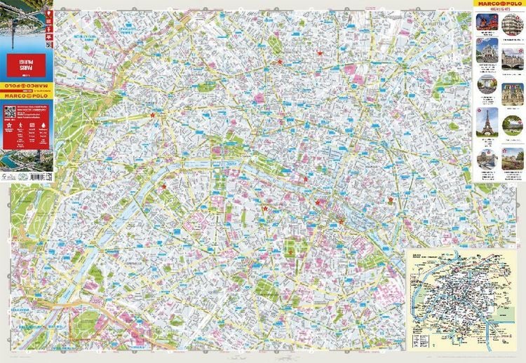 Produktbild: MARCO POLO Cityplan Paris 1:12.000