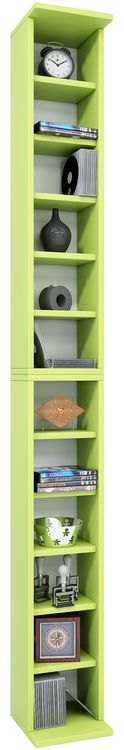 Produktbild: Holz CD DVD Stand Aufbewahrung Deko Regal Bigol