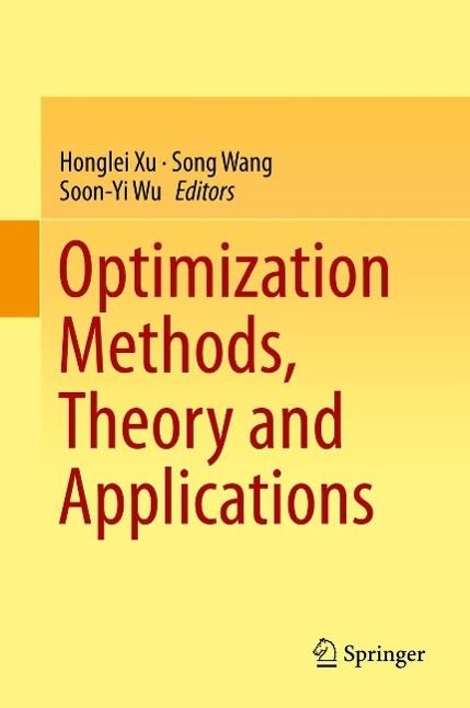 Produktbild: Optimization Methods, Theory and Applications