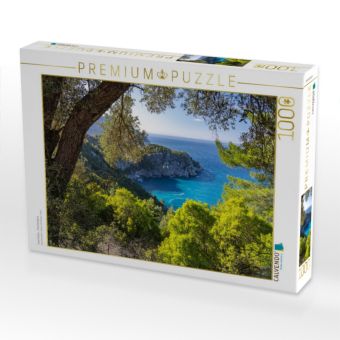Produktbild: CALVENDO Puzzle Insel Eub&ouml;a - Griechenland | 1000 Teile Lege-Gr&ouml;&szlig;e 64x48cm Foto-Puzzle f&uuml;r gl&uuml;ckliche Stunden