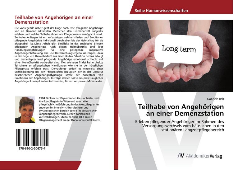 Produktbild: Teilhabe von Angeh&ouml;rigen an einer Demenzstation