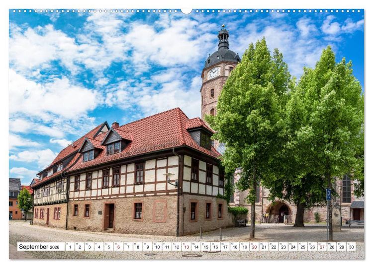 Produktbild: Rosenstadt Sangerhausen (Wandkalender 2026 DIN A2 quer), CALVENDO Monatskalender