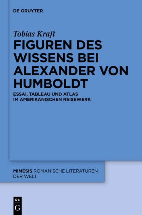 Produktbild: Figuren des Wissens bei Alexander von Humboldt