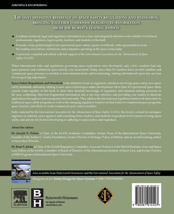 Produktbild: Space Safety Regulations and Standards