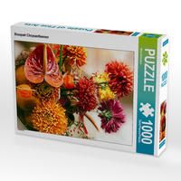 Produktbild: CALVENDO Puzzle Bouquet Chrysanthemen | 1000 Teile Lege-Gr&ouml;&szlig;e 64x48cm Foto-Puzzle f&uuml;r gl&uuml;ckliche Stunden