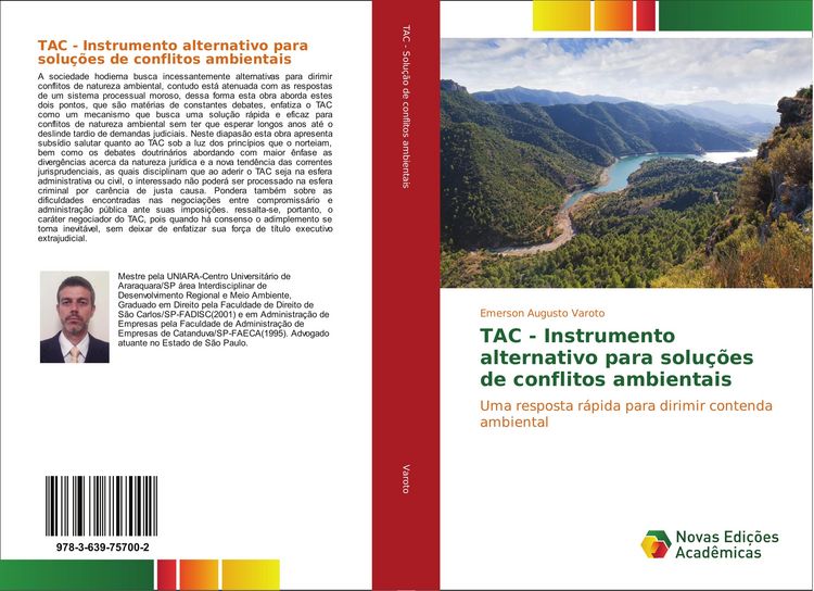 Produktbild: TAC - Instrumento alternativo para solu&ccedil;&otilde;es de conflitos ambientais