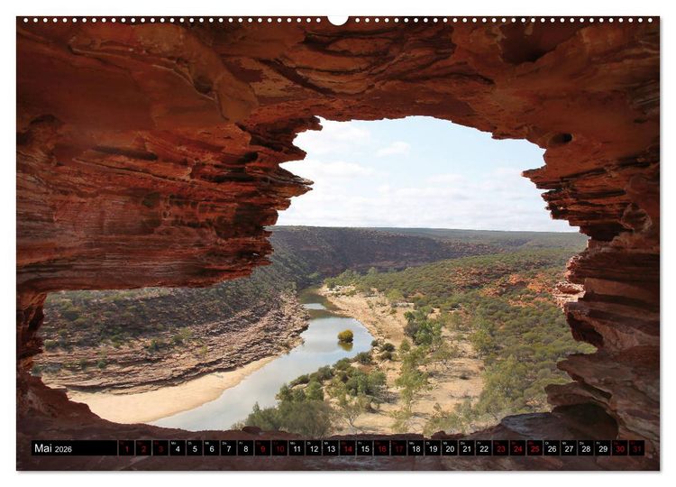 Produktbild: West-Australien (hochwertiger Premium Wandkalender 2026 DIN A2 quer), Kunstdruck in Hochglanz