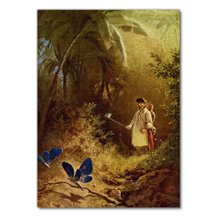 Produktbild: Lais Puzzle Carl Spitzweg - Der Schmetterlingsf&auml;nger 1000 Teile