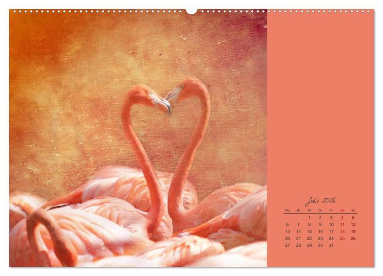 Produktbild: Kalenderspr&uuml;che (hochwertiger Premium Wandkalender 2026 DIN A2 quer), Kunstdruck in Hochglanz