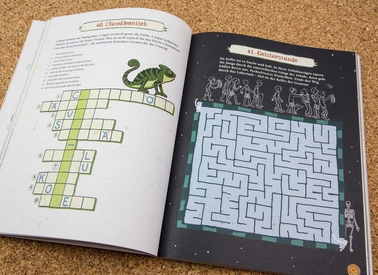 Produktbild: Die Schule der magischen Tiere: Endlich Pause! Das gro&szlig;e R&auml;tselbuch