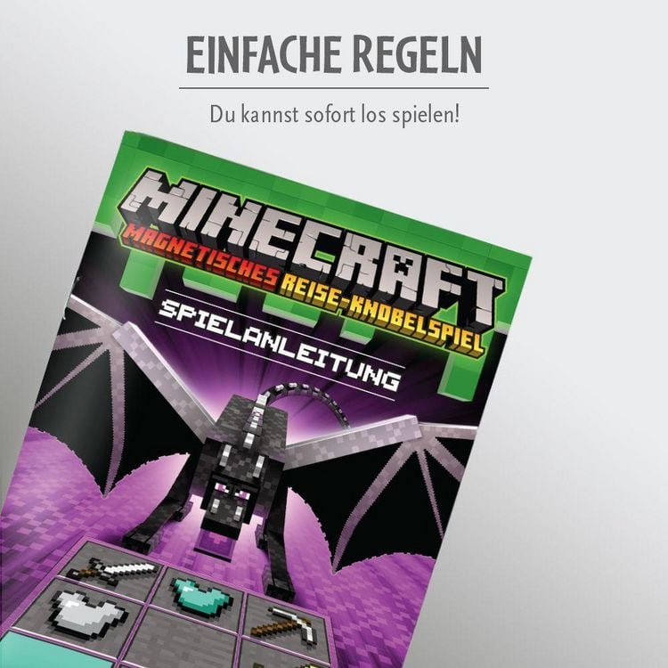 Produktbild: ThinkFun Minecraft: Das Magnetische-Reisespiel - Logikspiel ab 8 Jahre