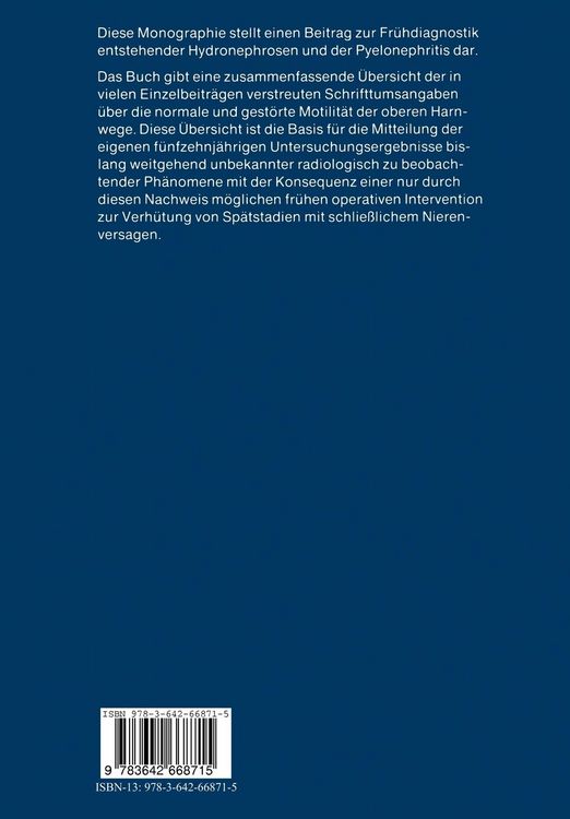 Produktbild: Motilit&auml;t der oberen Harnwege