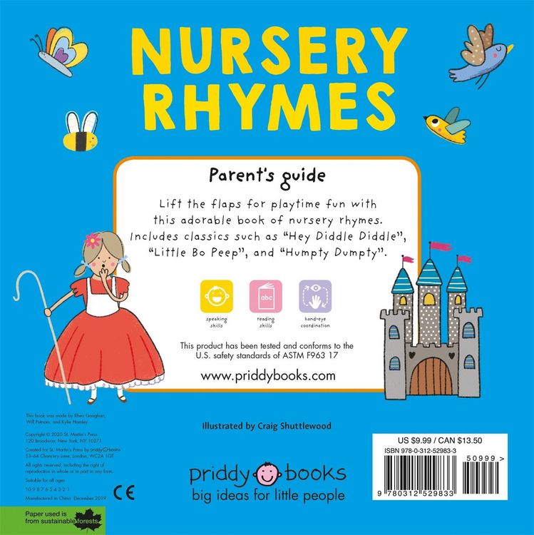 Produktbild: Lift the Flap: Nursery Rhymes