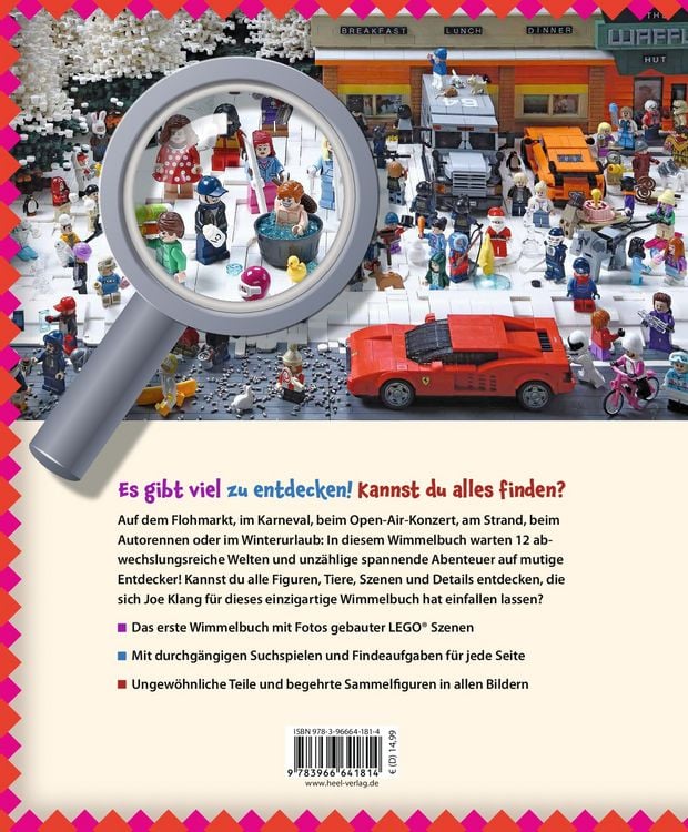 Produktbild: Das bunte Wimmelbuch der LEGO&reg;Steine