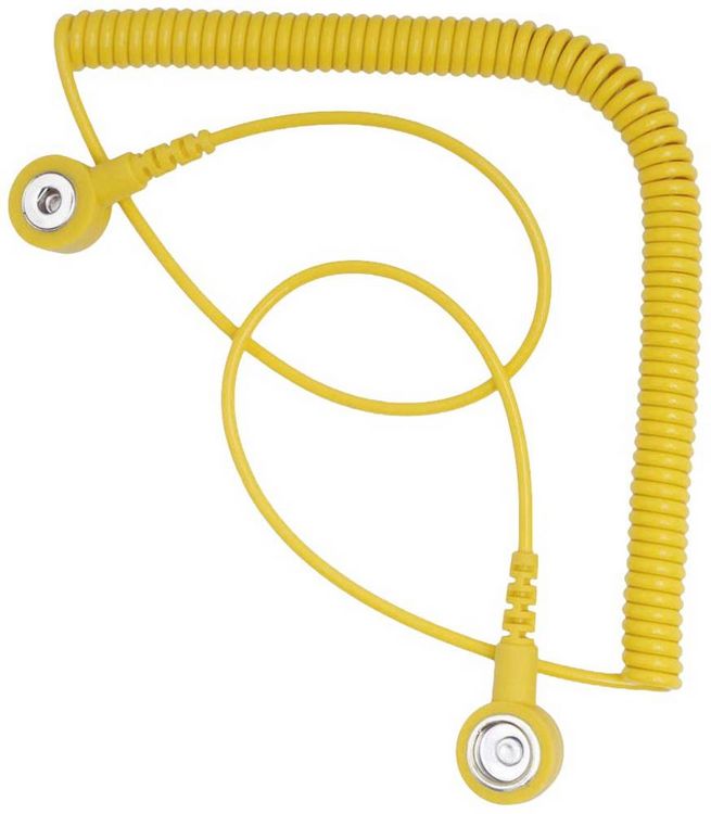 Produktbild: BERNSTEIN Tools for Electronics ESD Spiralkabel Gelb