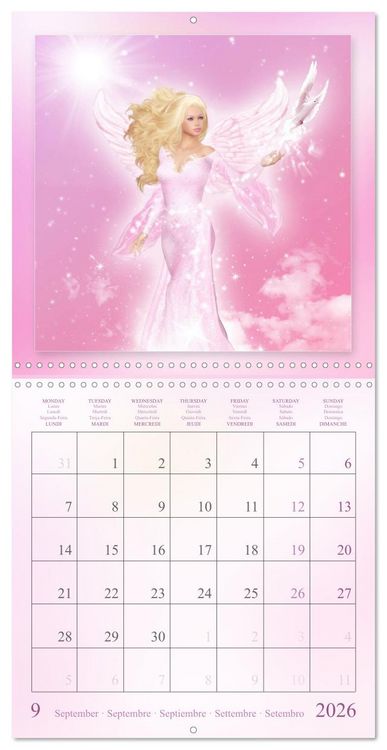 Produktbild: Heavenly Angels (Wall Calendar 2026 12 &times; 12 Inch) CALVENDO 12 Month Wall Calendar