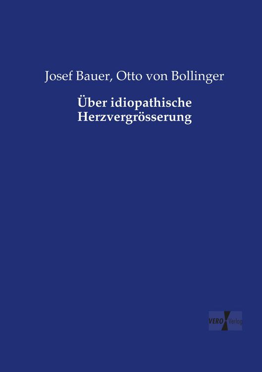 Produktbild: &Uuml;ber idiopathische Herzvergr&ouml;sserung