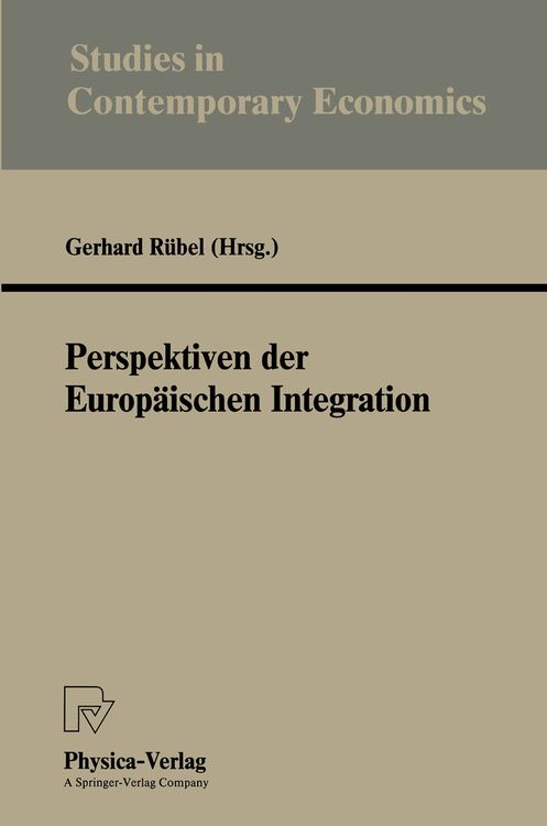 Produktbild: Perspektiven der Europ&auml;ischen Integration