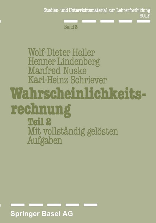 Produktbild: Wahrscheinlichkeitsrechnung Teil 2