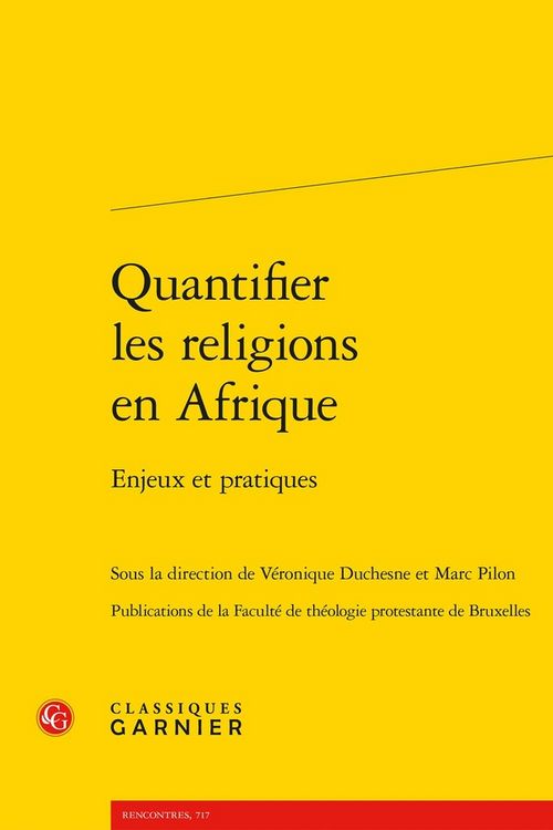 Produktbild: Quantifier les Religions en Afrique : Enjeux et Pratiques
