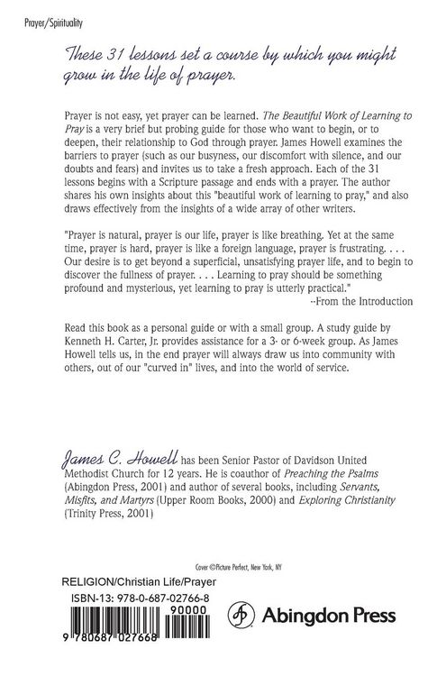 Produktbild: Beautiful Work of Learning to Pray