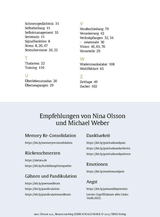 Produktbild: Neurocoaching - Wie der K&ouml;rper den Schmerz vergisst