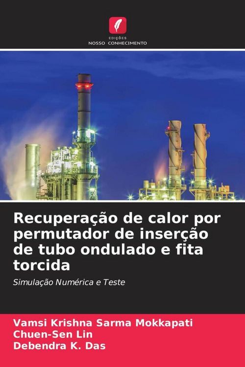 Produktbild: Recupera&ccedil;&atilde;o de calor por permutador de inser&ccedil;&atilde;o de tubo ondulado e fita torcida