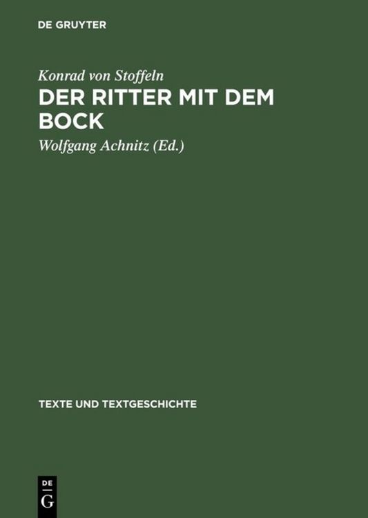 Produktbild: Der Ritter mit dem Bock
