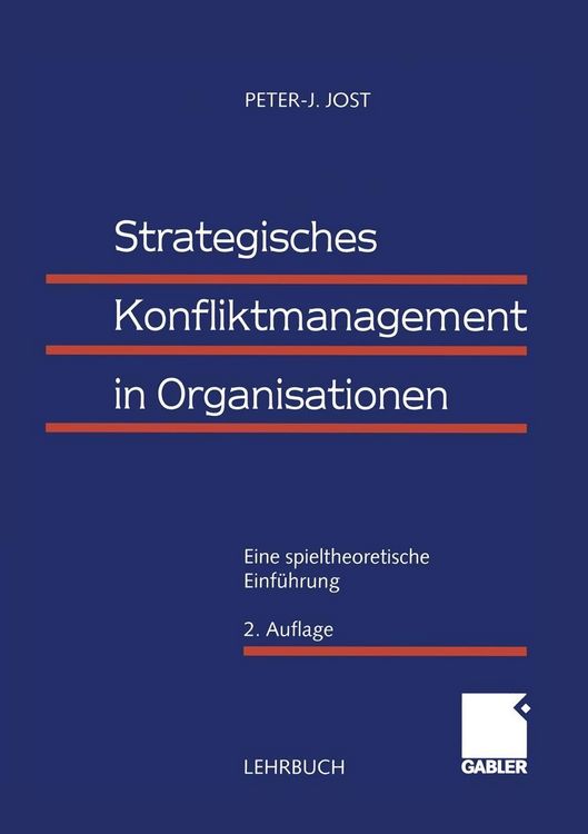 Produktbild: Strategisches Konfliktmanagement in Organisationen