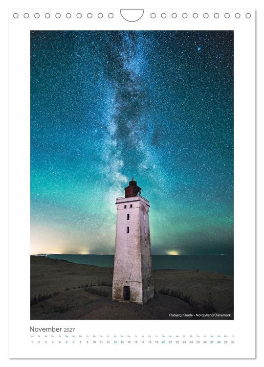 Produktbild: Leuchtt&uuml;rme an der Nordseek&uuml;ste (Wandkalender 2027 DIN A4 hoch), CALVENDO Monatskalender