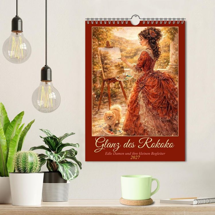 Produktbild: Glanz des Rokoko (Wandkalender 2027 DIN A4 hoch), CALVENDO Monatskalender
