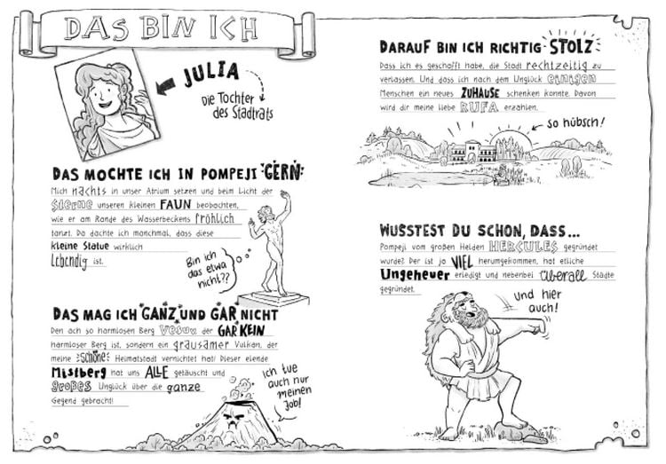 Produktbild: Ich, Julia, und die Menschen aus Pompeji