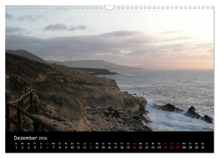 Produktbild: Fuerteventura - karge Sch&ouml;nheit (Wandkalender 2026 DIN A3 quer), CALVENDO Monatskalender