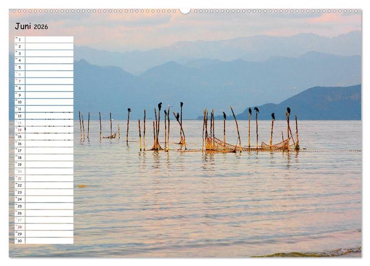 Produktbild: Lazise und Umgebung (hochwertiger Premium Wandkalender 2026 DIN A2 quer), Kunstdruck in Hochglanz