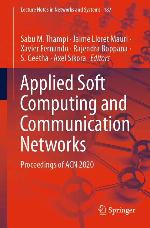 Produktbild: Applied Soft Computing and Communication Networks