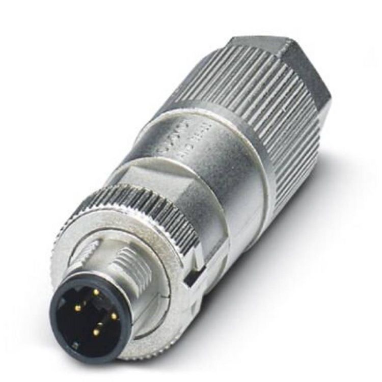 Produktbild: Phoenix Contact 1411068 Sensor-/Aktor-Steckverbinder Stecker, gerade Polzahl Sensoren: 4 1 St.