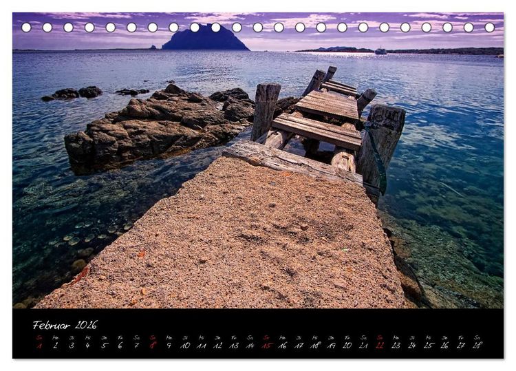 Produktbild: Der Norden Sardiniens (Tischkalender 2026 DIN A5 quer), CALVENDO Monatskalender