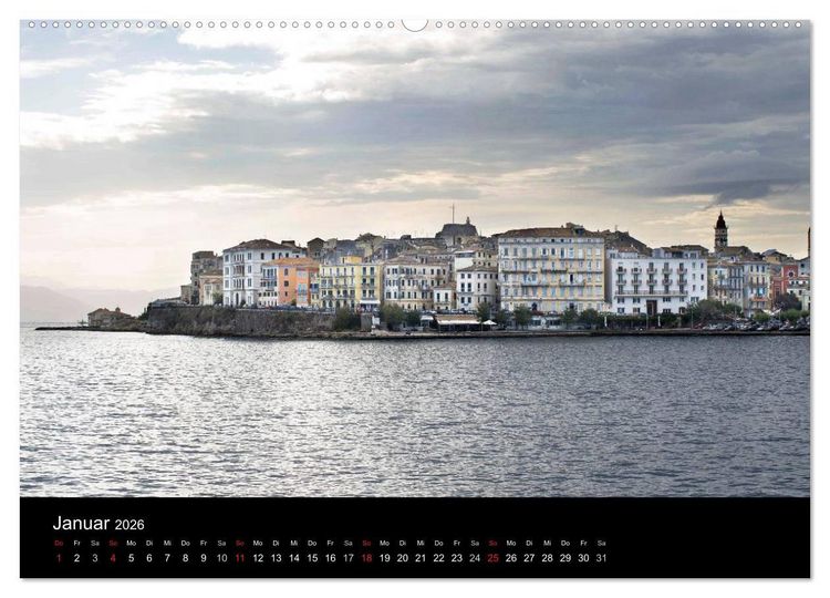 Produktbild: Von Korfu bis Antipaxos (hochwertiger Premium Wandkalender 2026 DIN A2 quer), Kunstdruck in Hochglanz