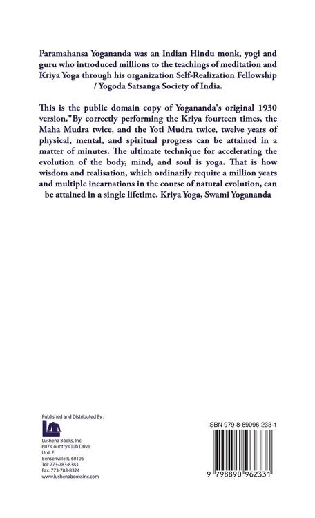 Produktbild: Kriya Yoga