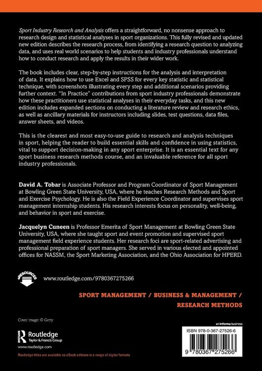 Produktbild: Sport Industry Research and Analysis