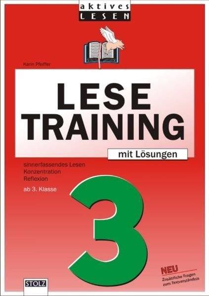 Produktbild: Lustiges Lesetraining 3. Schuljahr