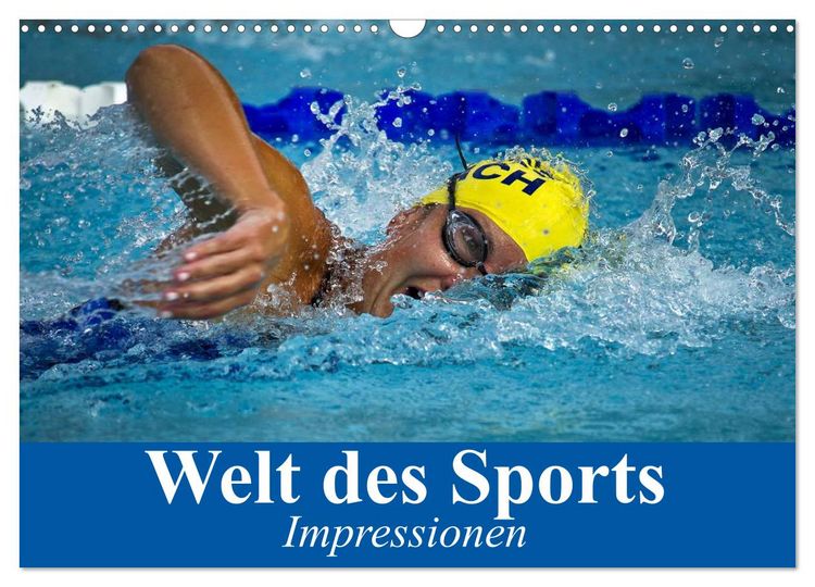 Produktbild: Welt des Sports. Impressionen (Wandkalender 2026 DIN A3 quer), CALVENDO Monatskalender