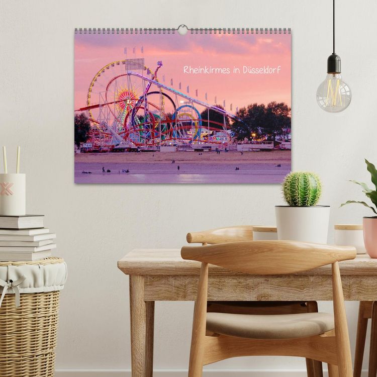 Produktbild: Rheinkirmes in D&uuml;sseldorf (Wandkalender 2026 DIN A3 quer), CALVENDO Monatskalender