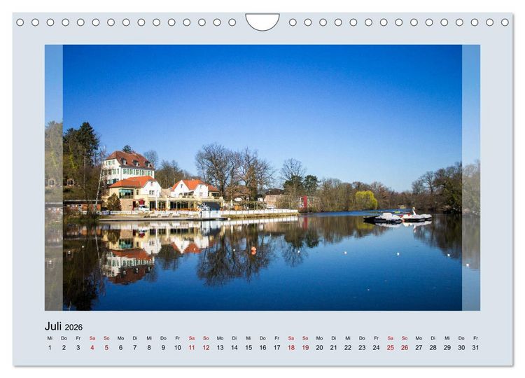 Produktbild: Ein Besuch in Bad Nauheim (Wandkalender 2026 DIN A4 quer), CALVENDO Monatskalender