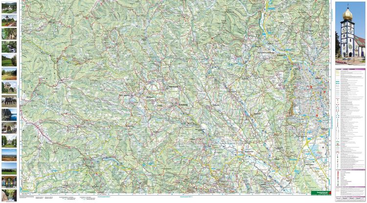 Produktbild: Freytag & berndt Wanderkarte Gleinalpe - Lipizzanerheimat - Leoben - Voitsberg 1:50.000
