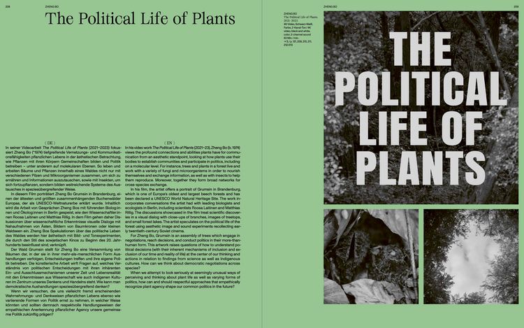 Produktbild: Senses of Plants / Die Sinne der Pflanzen